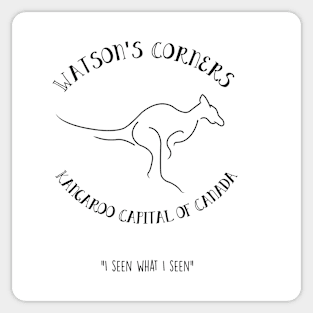 Watson's Corners Sticker